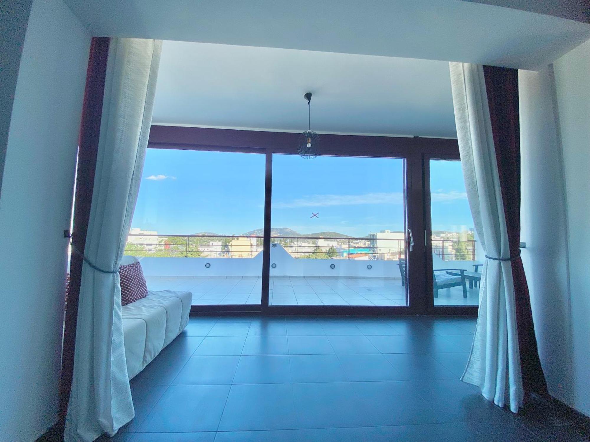 Luxury View Apartment 10Min From Athens Airport Koropí Kültér fotó